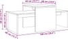 vidaXL Table basse Artisan-Chêne 100x48x40 cm Bois Voir les images du produit 7