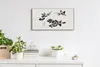 Dekor Leinwand Uhr Wandbilder 60x30 Malerei Asiatische Produktbild-Vorschau 3