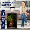 MuchoWow® Koffer Handgepäck Trolley Rollkoffer Kleine Produktbild-Vorschau 2