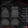2019-2025 BMW Serie 3 G20 G21 Tappetini TPE Nero 4 pz Anteprima dell’immagine prodotto 2