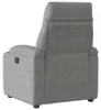 vidaXL Sillón reclinable eléctrico, color gris oscuro, Vista previa de la imagen del producto 6