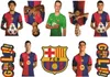Temporäre Tattoos FC BARCELONA Barca Lewy Geburtstagsparty Produktbild-Vorschau 1