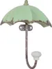 Clayre & Eef Wandhaken 12x5x15 cm Grün Eisen Regenschirm Produktbild-Vorschau 1