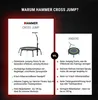 HAMMER fitness trampolína Cross Jump vrátane online Náhľad obrázku produktu 25