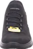 A front view of a black Skechers shoe. Anteprima dell’immagine prodotto