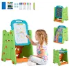 COSTWAY, table multifonctionnelle 4 en 1 pour enfants, Voir les images du produit 1