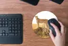 MuchoWow® Mauspad Mousepad Gepard - Gras - Natur - Savanne Produktbild-Vorschau 4