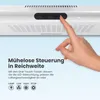 Heinner CH-MD200WH Unterbau-Dunstabzugshaube 60 cm, 200 Produktbild-Vorschau 3