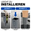 GeZu Impex Bodenhülse zum Einbetonieren 121 x 121 mm Produktbild-Vorschau 3