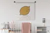 MuchoWow® Wandteppich Wandbehang Sommer - Zitrone - Gelb Produktbild-Vorschau 1