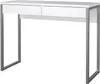 Linearer Schreibtisch mit zwei Schubladen, weiße Farbe, Produktbild-Vorschau 4