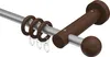 Interdeco Gardinenstange / Vorhangstange Silbergrau / Produktbild-Vorschau 1