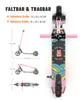 KXQ-EPRO Elektroscooter Kinder Klappbar Elektroroller Rosa Produktbild-Vorschau 2