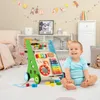 Drewniany chodzik dziecięcy COSTWAY, chodzik dziecięcy z Podgląd zdjęcia produktu 2