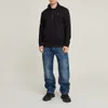 G-STAR NIFOUS HALF ZIP SW Schwarz Produktbild-Vorschau 4