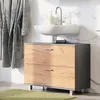 Meuble sous vasque Vicco Ilias Chêne doré/anthracite Voir les images du produit 3
