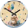 ModernClock, Wanduhr, Wanduhr für Kinder, Kaninchen, 30 cm Produktbild-Vorschau 1