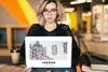 MuchoWow® Laptop Aufkleber Sticker Cover England - London - Produktbild-Vorschau 5