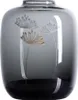 Räder Glasvase Pusteblume H.15cm, D.12cm, grau Produktbild-Vorschau 1