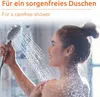 ECENCE Duschabzieher Schwarz Silikon, Duschwischer mit Produktbild-Vorschau 3