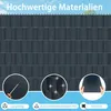XINZI 10x Premium Hart-PVC Sichtschutzstreifen für Produktbild-Vorschau 3