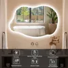 Puluomis miroir de salle de bain 85x55 cm antibuée avec Voir les images du produit 4