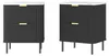 Nachttisch 'Olvehok' 2er Set 55 x 52 x 38 cm mit 2 Produktbild-Vorschau 2