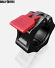 A black barbell collar with a red quick-release lever is shown against a white background. Produktbild-Vorschau