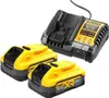 DeWalt Akku-Kit (2x 18 V/5Ah PS plus DCB1104) Produktbild-Vorschau 13