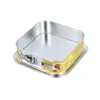 A square baking pan with a removable side and a patterned bottom, shown from a slightly elevated angle against a white background. Náhled obrázku produktu