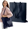 Granatowa torba bawełniana bio 38×42 cm – wytrzymała, Podgląd zdjęcia produktu 11