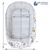 Babynestchen 5tlg Babynest Babydecke Steckkissen Produktbild-Vorschau 8