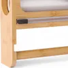 Uchwyt ścienny 3 w 1 Relaxdays, na ręcznik kuchenny, folię Podgląd zdjęcia produktu 6