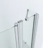 AQUALAVOS Duschkabine 110x90cm doppel Falttüren mit Produktbild-Vorschau 3