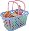 22-teiliges Spielset, Kinder Einkaufskorb mit Obst und Produktbild-Vorschau 2