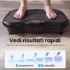 Extralink pedana vibrante 200W fitness allenamento corpo Anteprima dell’immagine prodotto 3