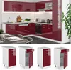 Küchenunterschrank Vicco R-Line Rot Hochglanz 40 cm ohne Produktbild-Vorschau 3