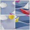 Bild auf Leinwand - Leinwandbild - Origami boot meer himmel Produktbild-Vorschau 8