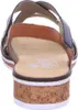 Rieker Schuhe Damen Keil Sandaletten Sandalen V3663, Produktbild-Vorschau 13