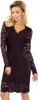 A woman wearing a black lace dress. Náhled obrázku produktu