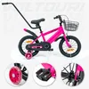 Kinderfahrrad 14 Zoll mit leuchtenden Stützrädern, Produktbild-Vorschau 4