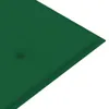 3-Sitzer-Gartenbank mit Auflage 150 cm Massivholz Produktbild-Vorschau 8