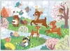 Puzzle Wiosenne Kwiaty 60 Elementów Kolorowa Układanka Dla Podgląd zdjęcia produktu 2