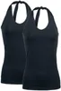 RED by EMP Damen schwarze Neckholder Tops im Doppelpack L Produktbild-Vorschau 1