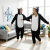Pigiama tutina Kigurumi costume per adulti Nero Husky XXXL: Anteprima dell’immagine prodotto 9