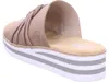 Rieker, muli con zeppa da donna, beige Anteprima dell’immagine prodotto 30