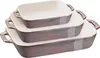 Staub Cooking ensemble de 3 plats rectangulaires 405081730 Voir les images du produit 1