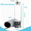 Intirilife Trinkflasche Wasserflasche mit Heilsteinen mit Produktbild-Vorschau 4