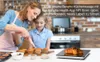 A mother and daughter are in a kitchen, baking cupcakes. The daughter is decorating a cupcake while the mother watches. A kitchen scale with a croissant on it is in the foreground. Náhľad obrázku produktu