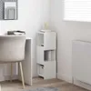 Szafka narożna vidaXL 25,5 x 25 x 80 cm z płyt Podgląd zdjęcia produktu 4